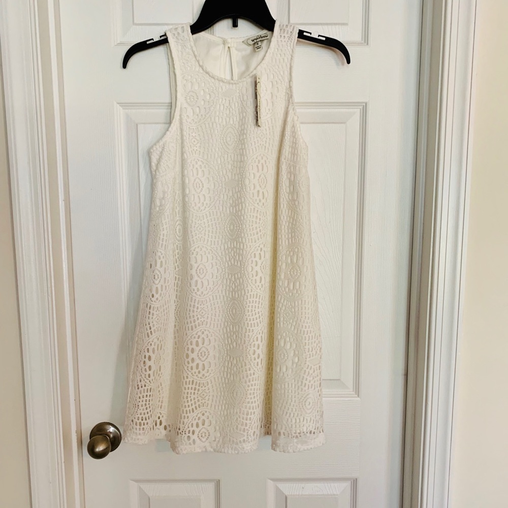 Speechless Lace Shift Dress